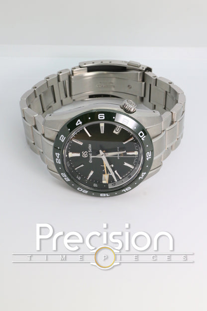 Grand Seiko GMT Spring Drive SBGE257 40.5mm Automatic Full Set