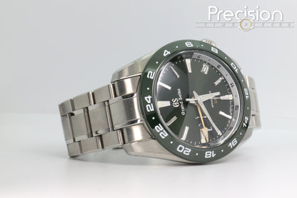 Grand Seiko GMT Spring Drive SBGE257 40.5mm Automatic Full Set