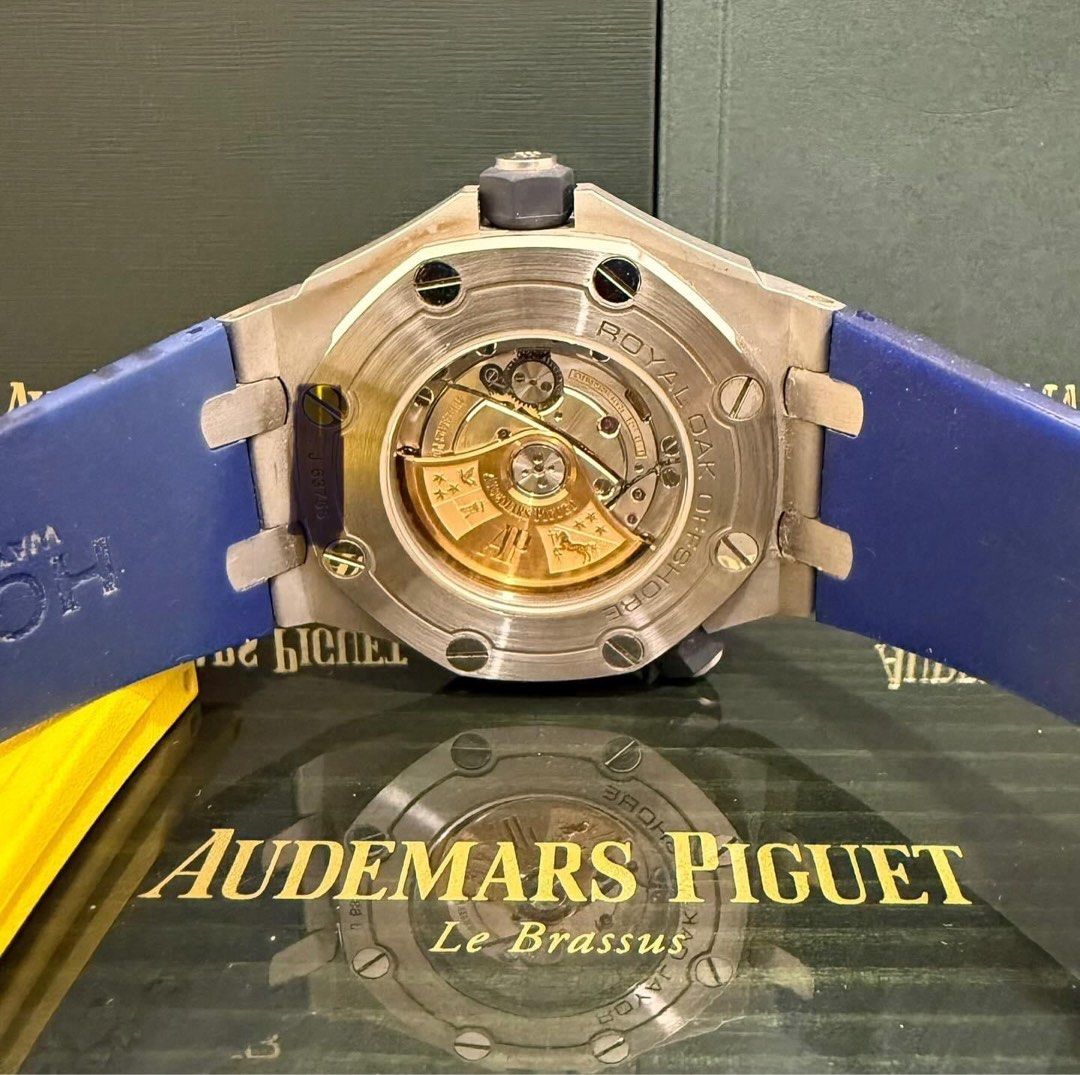 Audemars Piguet ROO Yellow Scuba Ref: 15710ST Full Set As Pictured