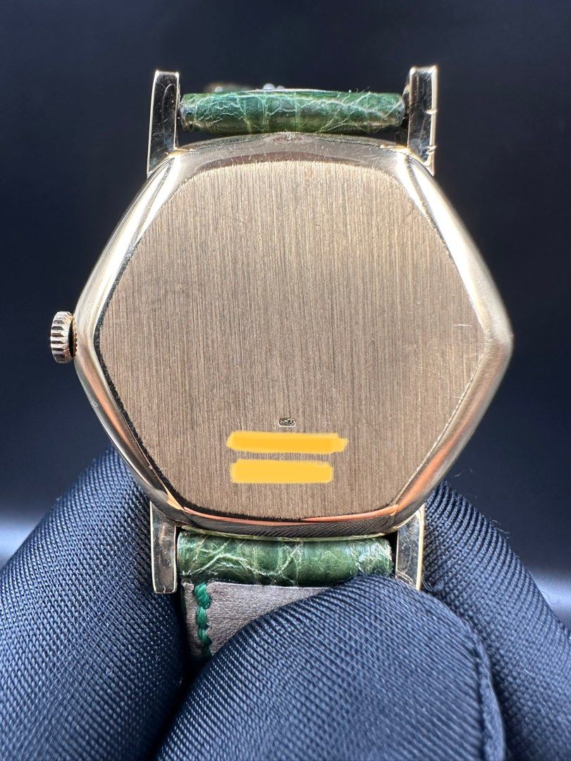 Baume & Mercier 18K Gold Hexagon “Crouching Dragon” dial