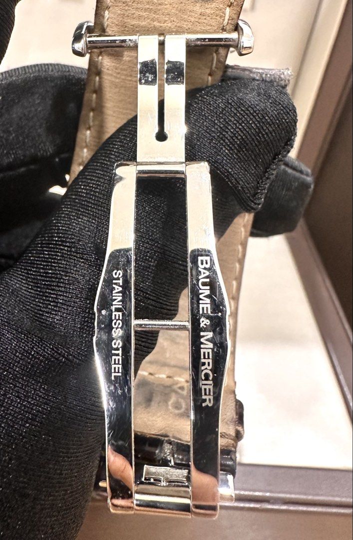 Baume & Mercier Clifton Chronograph Ref: 65731 43mm Automatic Full Set