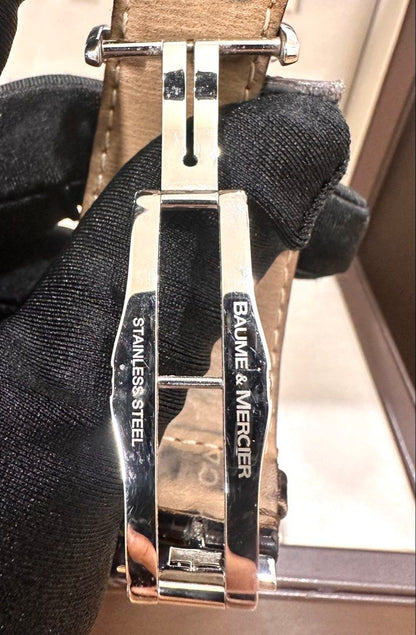 Baume & Mercier Clifton Chronograph Ref: 65731 43mm Automatic Full Set