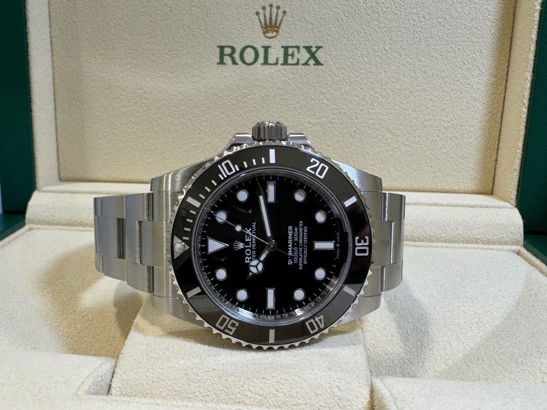 BNIB Rolex Submariner 41mm No Date 124060 Current Date