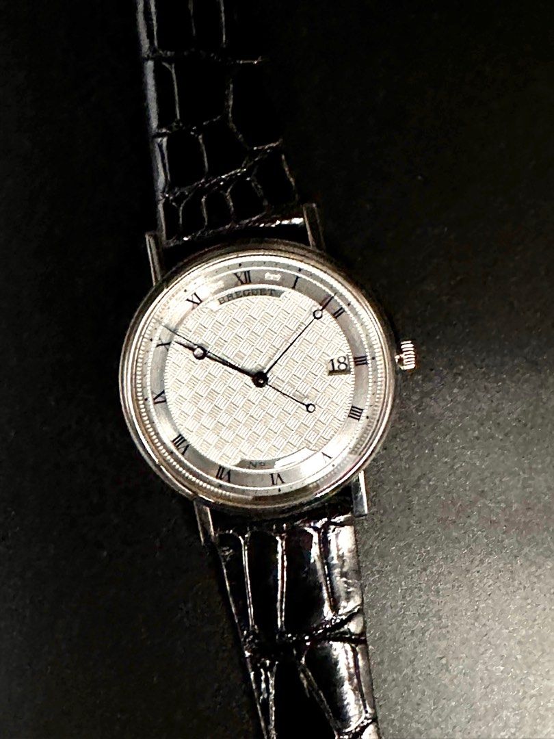 Breguet Classique Guilloche Textured Silver Dial