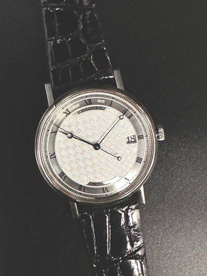 Breguet Classique Guilloche Textured Silver Dial