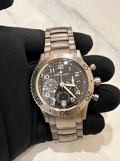 Breguet Type XX Chronograph Transatlanticque Titanium Etabche