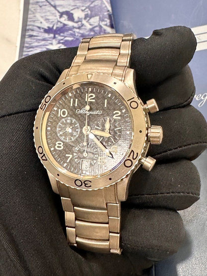 Breguet Type XX Chronograph Transatlanticque Titanium Etabche