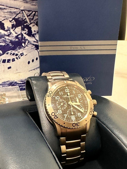 Breguet Type XX Chronograph Transatlanticque Titanium Etabche