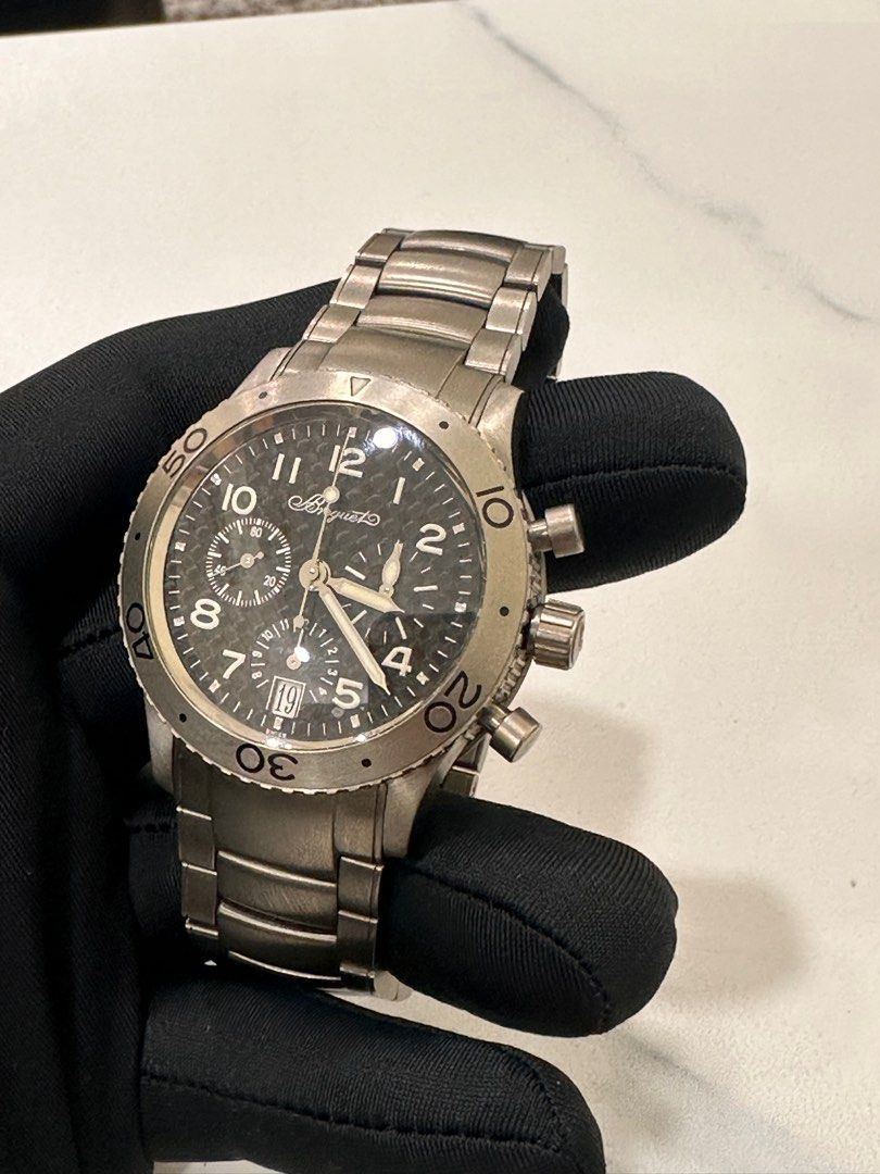 Breguet Type XX Chronograph Transatlanticque Titanium Etabche