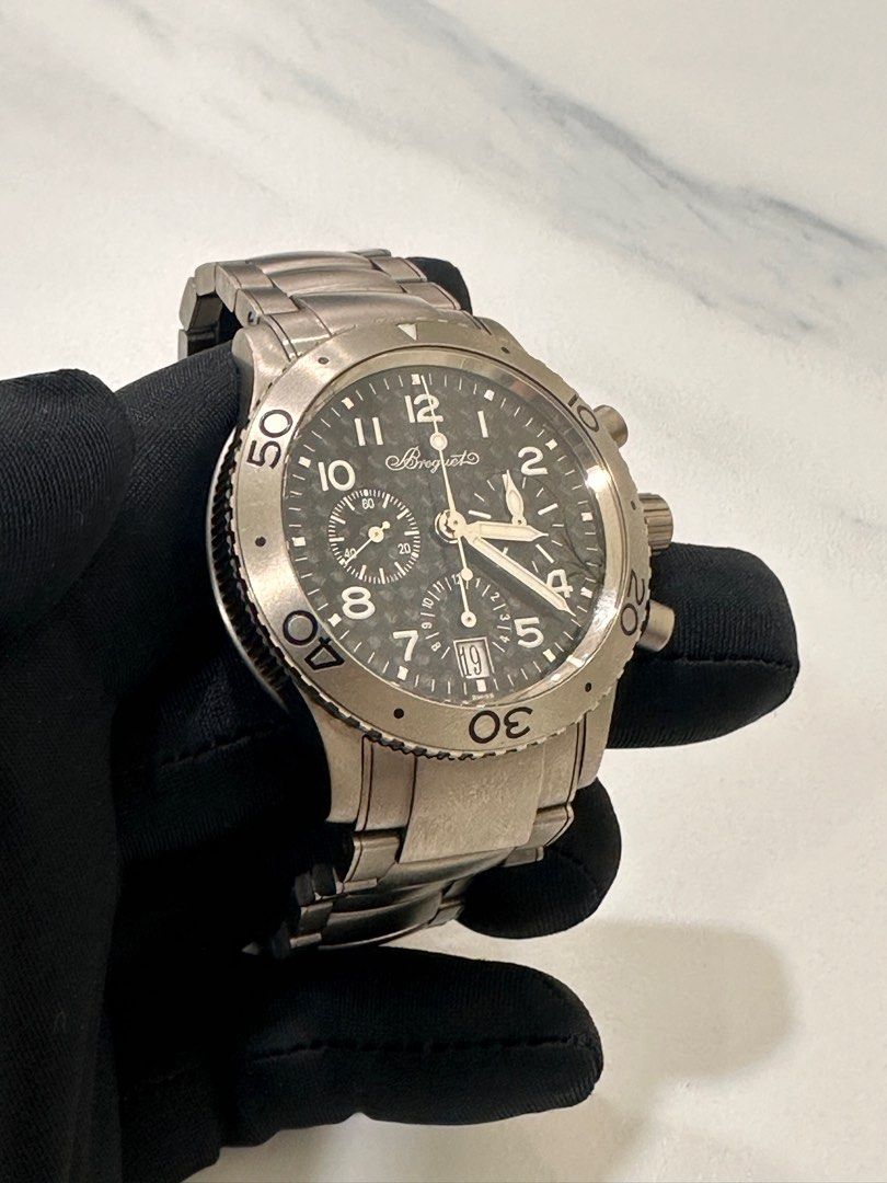 Breguet Type XX Chronograph Transatlanticque Titanium Etabche