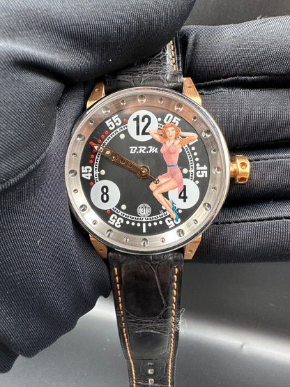 BRM Stainless Steel Watch Dudded As “The Lady In Pink”
