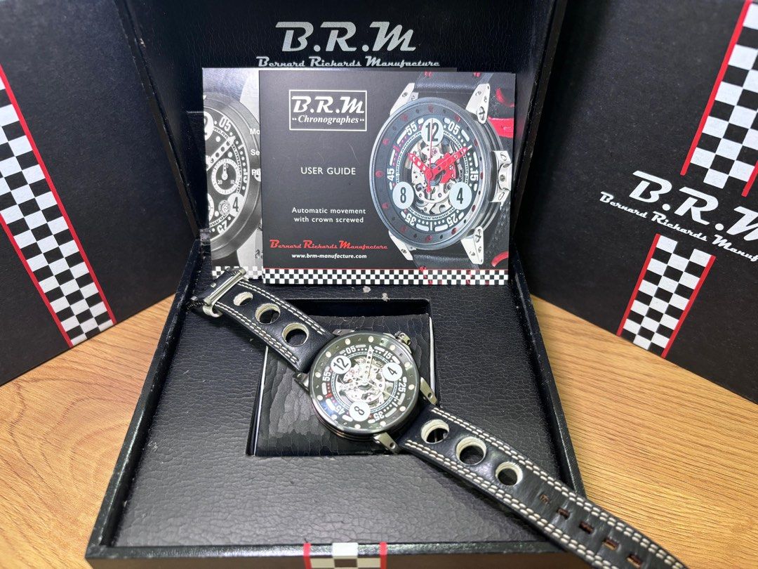 B.R.M V6-44 Racing Series 44mm Full Set Made In France