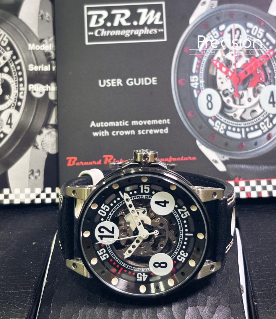 B.R.M V6-44 Racing Series 44mm Full Set Made In France