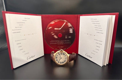Cartier 3376 18K Rose Gold Ballon Bleu Manual wind
