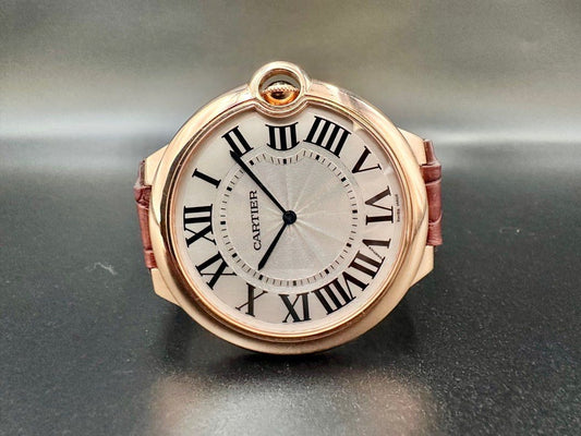 Cartier 3376 18K Rose Gold Ballon Bleu Manual wind