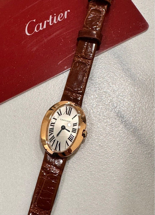 Cartier Baignoire Ref 3099 Lady 18K Rose Gold