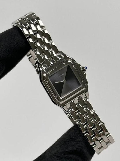 Cartier Panthère Ref: WSPN0010 Gray Dial 22mm Quartz Full Set Stainless Steel