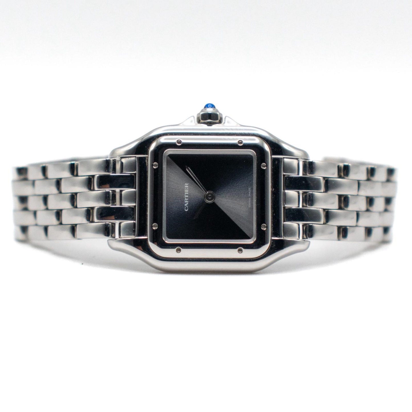 Cartier Panthère Ref: WSPN0010 Gray Dial 22mm Quartz Full Set Stainless Steel