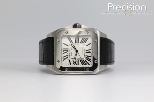 Cartier Santos 100 XL Ref: 2656 Full Set 38mm Dated 2015