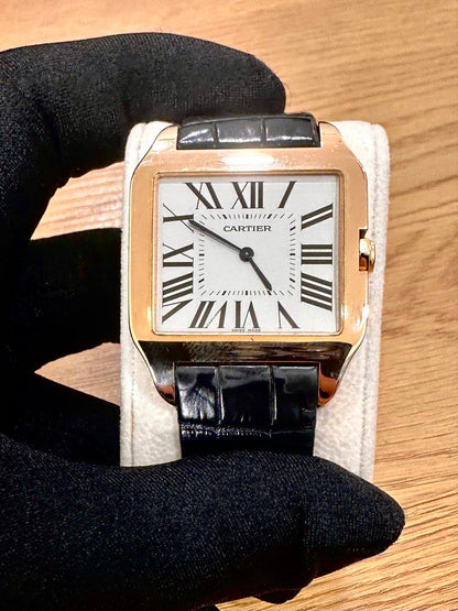Cartier Santos Dumont Ref: W2006951 2650 18K Rose Gold Manual Wind