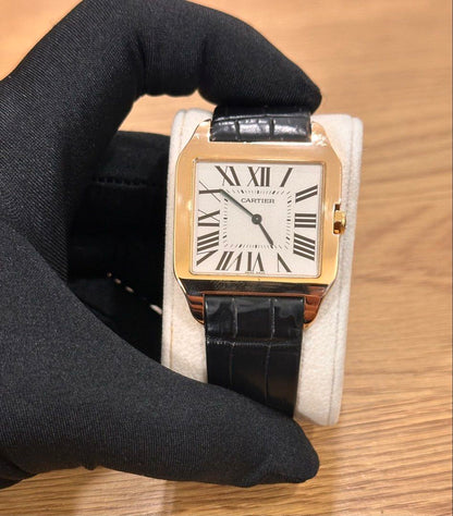 Cartier Santos Dumont Ref: W2006951 2650 18K Rose Gold Manual Wind