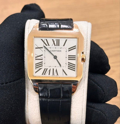 Cartier Santos Dumont Ref: W2006951 2650 18K Rose Gold Manual Wind