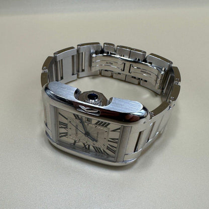 Cartier Tank Anglaise White Gold 3510