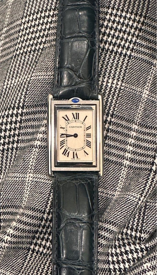 Cartier Tank Basculante Ref: 2390 Millennium 2001 Special Edition