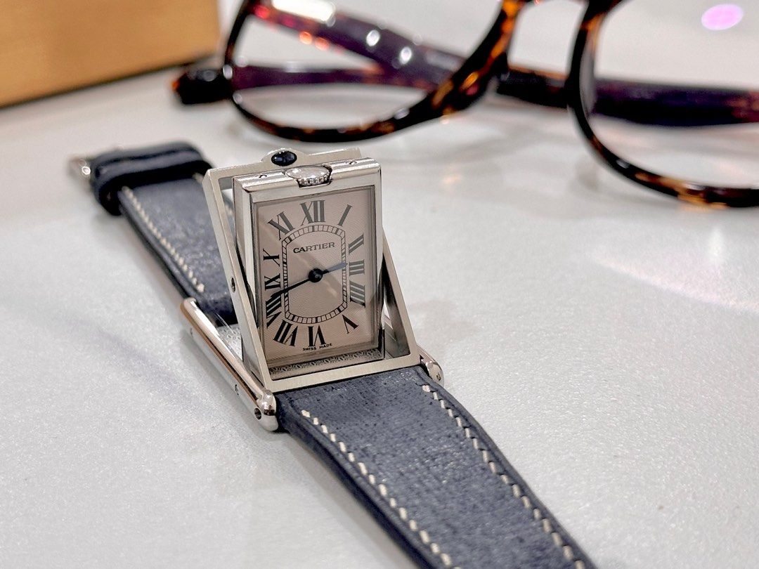 Cartier Tank Basculante Ref: 2390 26mm Manual Wind