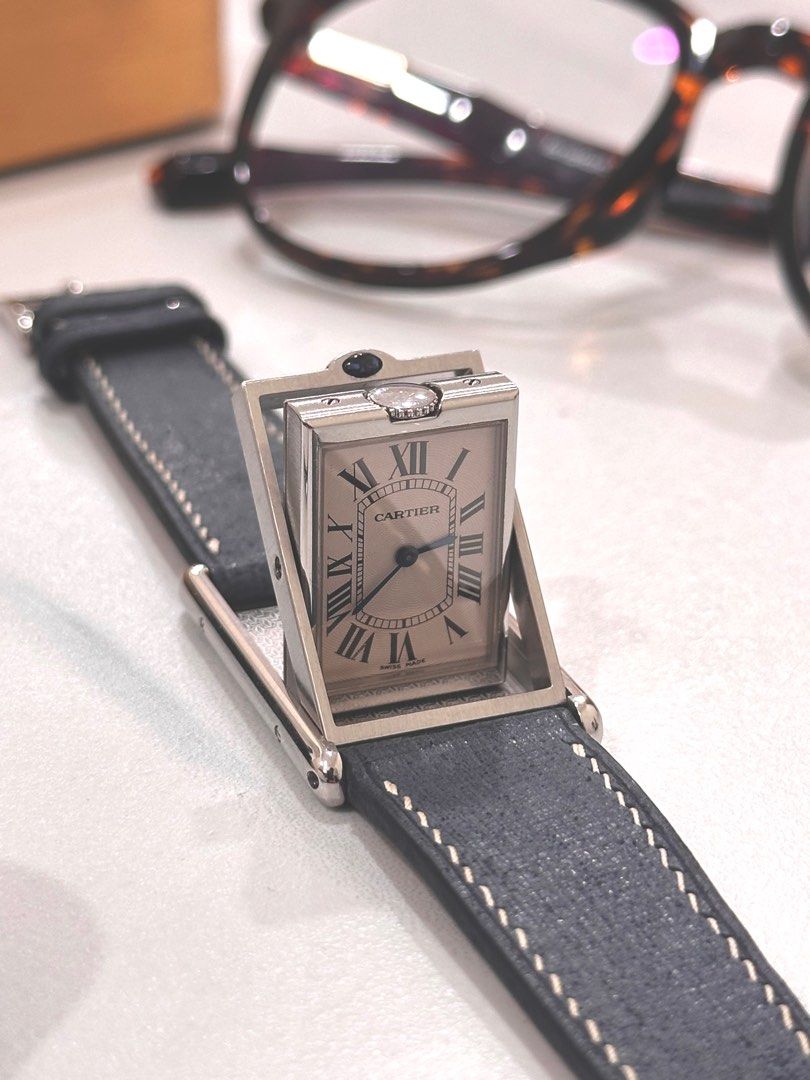 Cartier Tank Basculante Ref: 2390 26mm Manual Wind