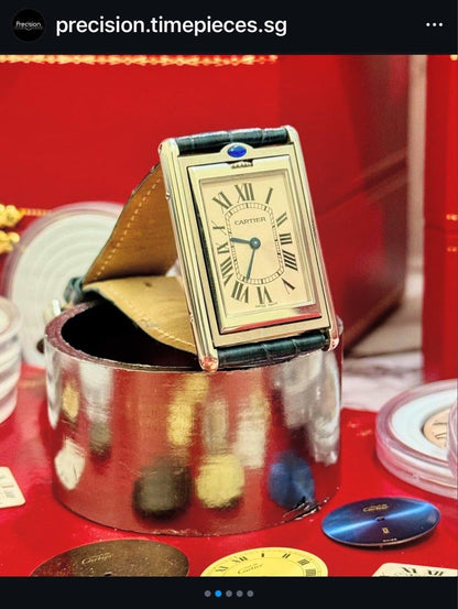 Cartier Tank Basculante Ref: 2390 Millennium 2001 Special Edition