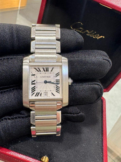 Cartier Tank Francaise Ref: 2302 32mm Automatic Stainless Steel