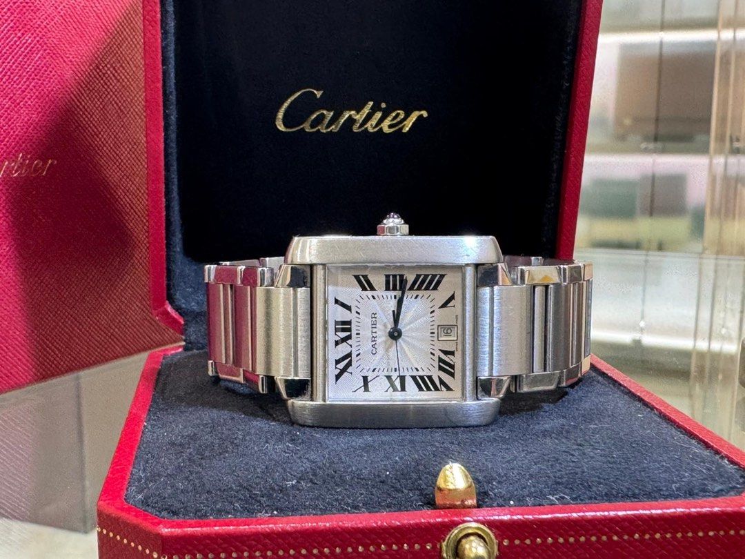 Cartier Tank Francaise Ref: 2302 32mm Automatic Stainless Steel