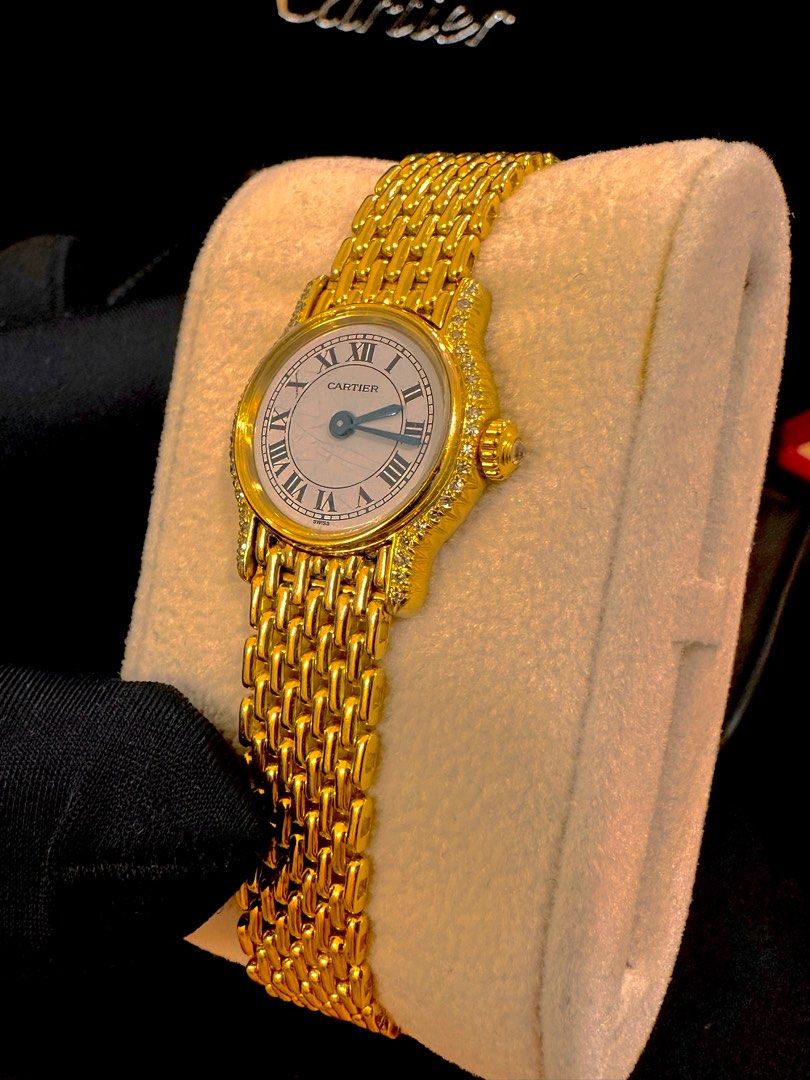 Cartier Tank Victoria Ref: 6602 18K Yellow Gold 20mm Quartz