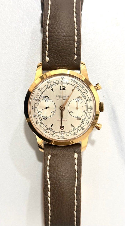 Chronographe Suisse 17 Jewels Antimagnetic 38mm
