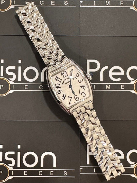Franck Muller Cintree Curvex Ref: 2251 MC 22mm White Gold Ladies