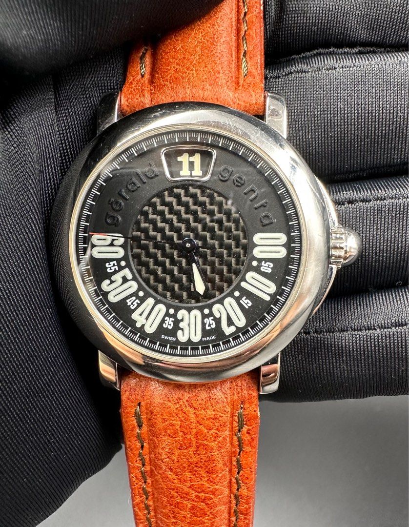 Gerald Genta Retro Sport Jumping Hour 38.50mm