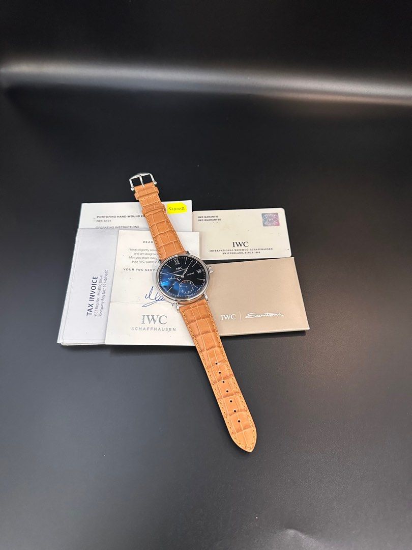 IWC Portofino 45mm 8-Days Hand-Wound