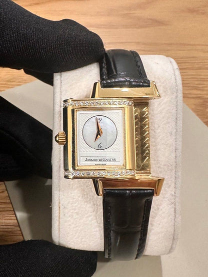 Jaeger-LeCoultre JLC Reverso Duetto Ref: Q2661410 18K Yellow Gold ŵ Papers