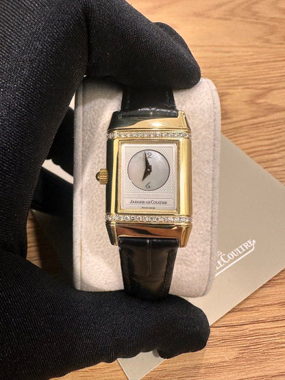 Jaeger-LeCoultre JLC Reverso Duetto Ref: Q2661410 18K Yellow Gold ŵ Papers