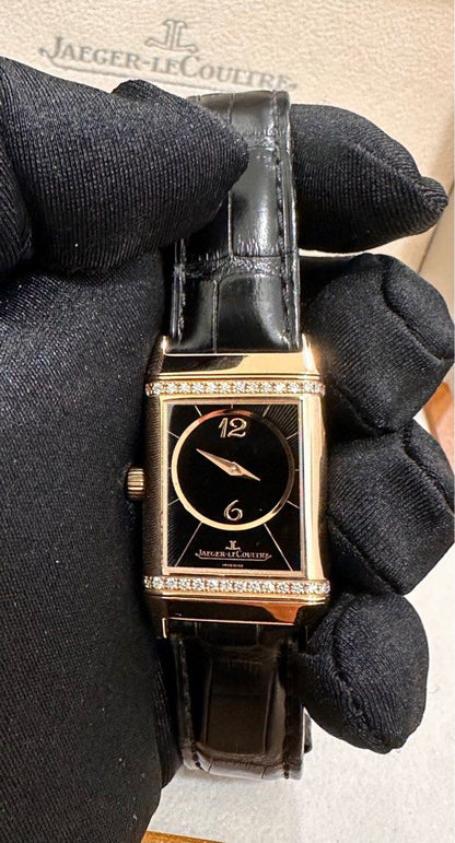 Jaeger-LeCoultre JLC Reverso🔥RARE 18K Rose Gold🔥23mm Ref: 256.2.75 Full Set