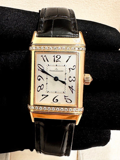 Jaeger-LeCoultre JLC Reverso🔥RARE 18K Rose Gold🔥23mm Ref: 256.2.75 Full Set