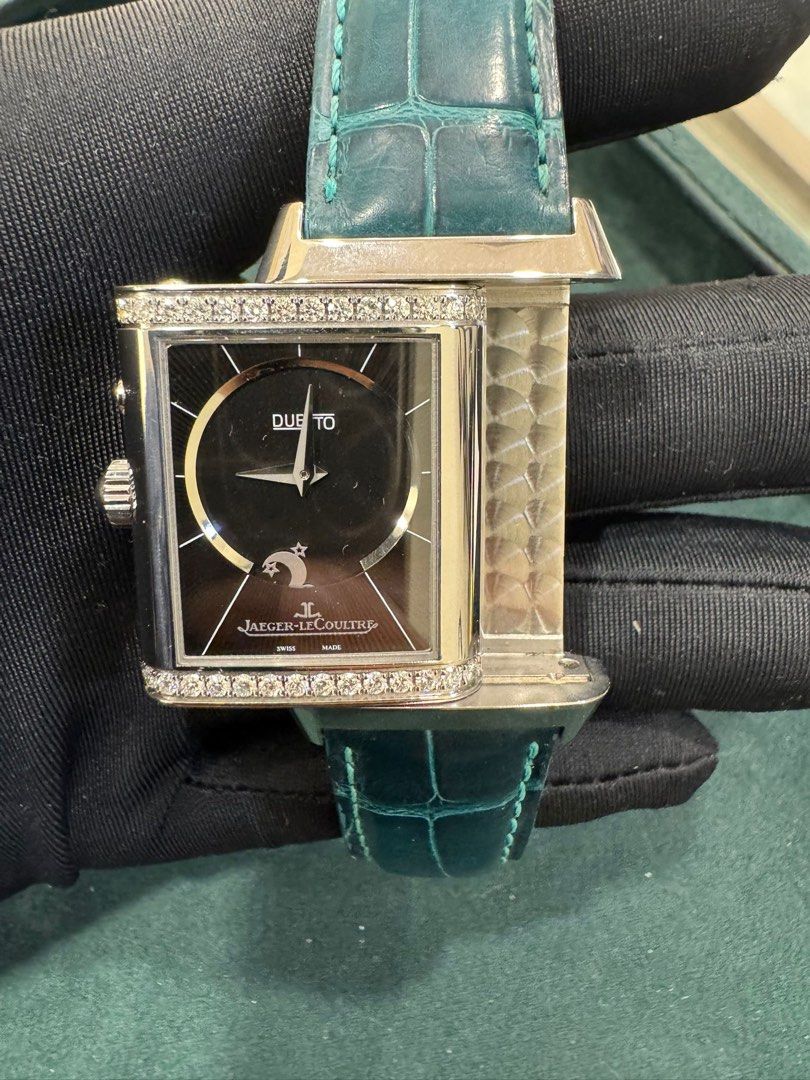 Jaeger-LeCoultre Reverso Duetto Duo Ref: Q2698420 42mm X 25mm Watch & Cert Like New Manual Wind