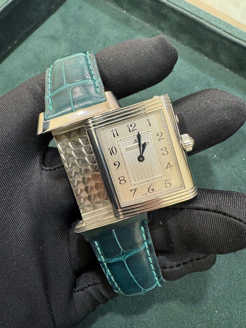 Jaeger-LeCoultre Reverso Duetto Duo Ref: Q2698420 42mm X 25mm Watch & Cert Like New Manual Wind