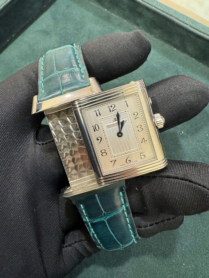 Jaeger-LeCoultre Reverso Duetto Duo Ref: Q2698420 42mm X 25mm Watch & Cert Like New Manual Wind