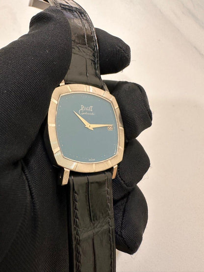 Piaget Rare “Tiff & Co.”-Coloured (“Stella”) Lacquered Dial 18K White Gold
