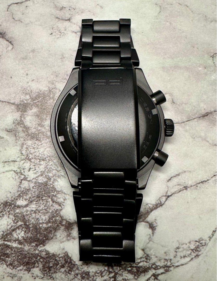 Porsche Design Black Chronograph Day-Date Ref: P6511 40mm