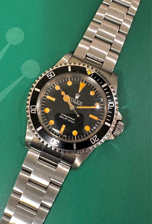 Rolex Submariner Ref: 5513 MK III “Lollipop” Pumpkin Patina (Rare)