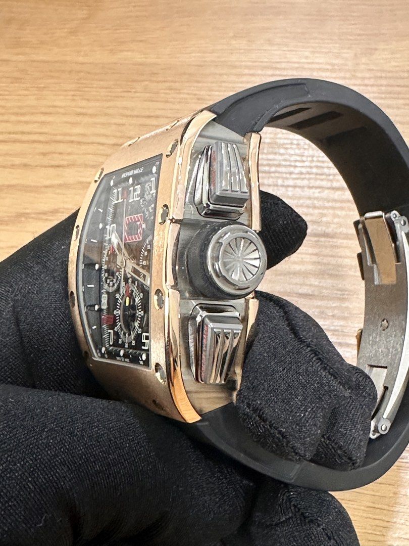 Richard Mille Felipe Massa Ref: RM011 RM Serviced Mar 2026 50mm 18K Rose Gold 50mm