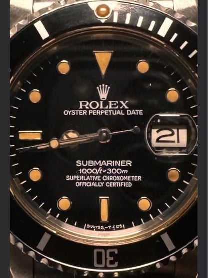 Rolex 16800 Pumpkin Patina Untouched Case True Collector Set